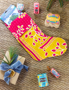 Handmade Stocking + Stocking Stuffers