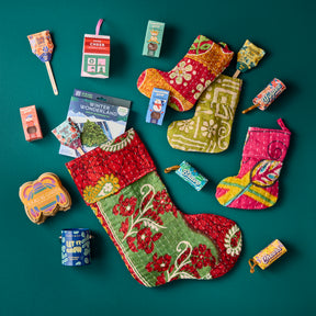 Handmade Stocking + Stocking Stuffers