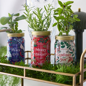 Holiday Garden Jars