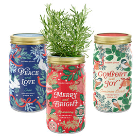 Holiday Garden Jars