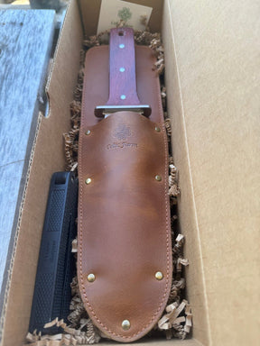 Hori Hori Garden Gift Box | Hori, Custom Leather Sheath & Dual Surface Diamond Sharpener