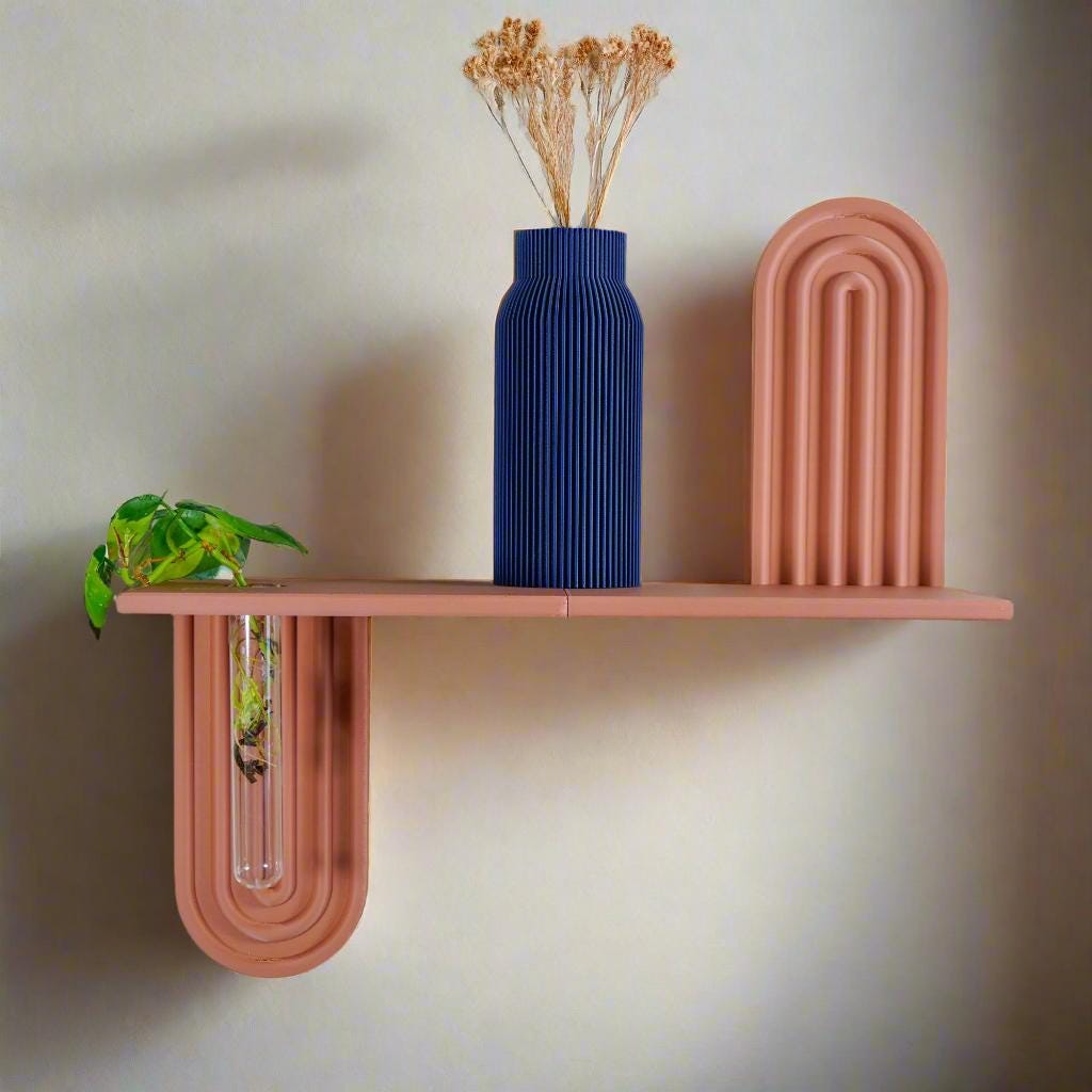 Floating Propagation Wall Shelf