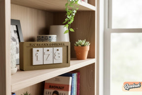 Plant Counter Sliding Display