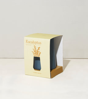 Tapered tumbler grow kit for eucalyptus, featuring a sleek design and eco-friendly packaging.