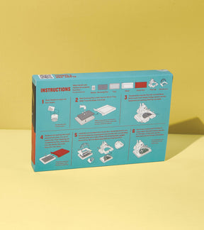 Instructions for the Microgreens Pop-Up Kit, featuring step-by-step guidance on planting and care.
